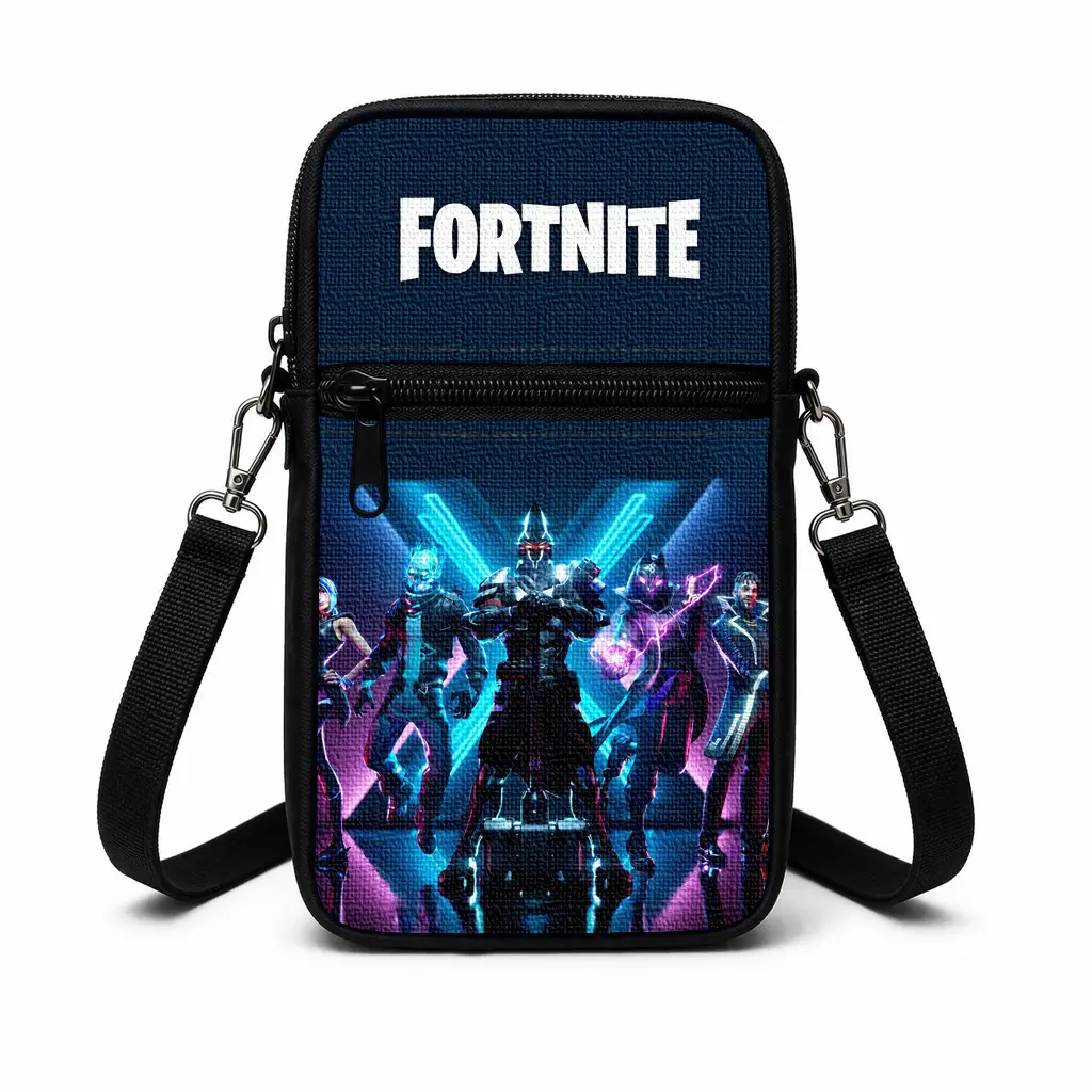 Сумка-чохол для телефону Fortnite дитяча сумка через плече, водонепроникна міні-сумка (5060)