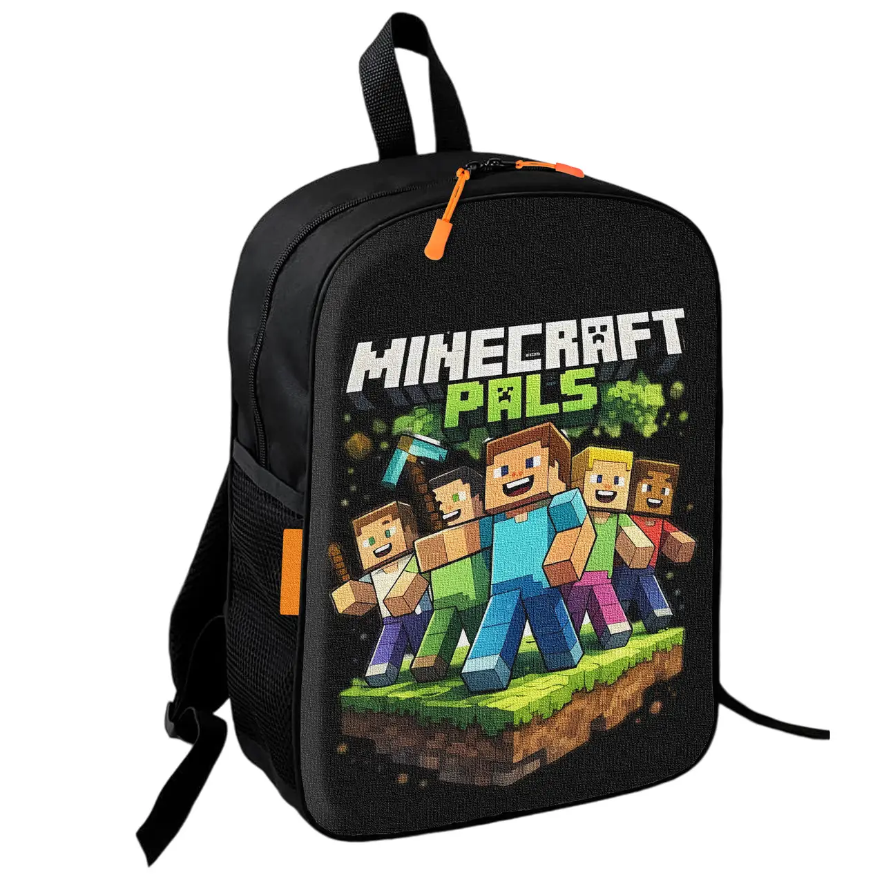 Рюкзак шкільний дитячий Minecraft Кріпер 36х27 см підлітковий для хлопчика, дівчинки (4719)