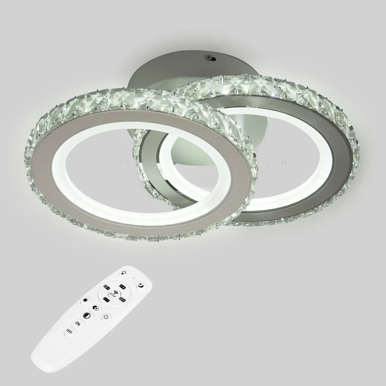 Стельова LED люстра, світлодіодний світильник Sunlight L7603/2
