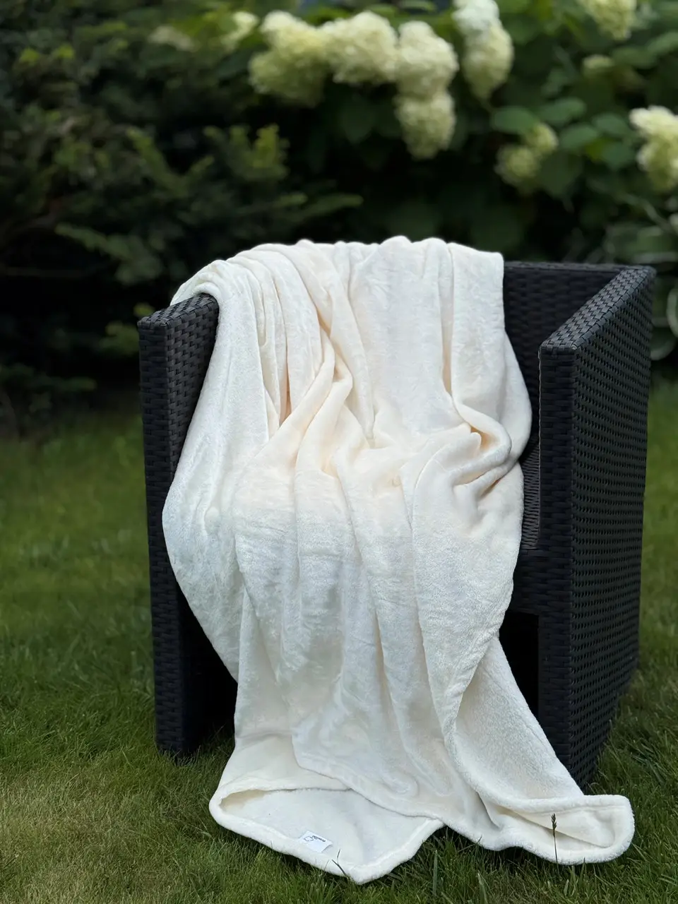 Плед Ecotton 150х220 см з мікрофібри Well Soft пудровий молочний (5202 Turledove)