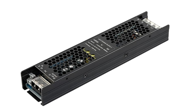 Димований блок живлення DIM IP20 12V 200W TRIAC 0/1-10V (HRS-200-12)