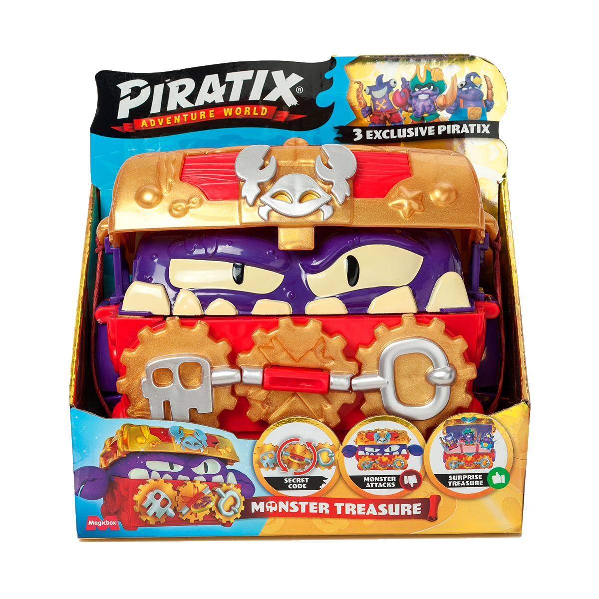 Ігровий набір PIRATIX S - СКРИНЯ ЗІ СКАРБАМИ