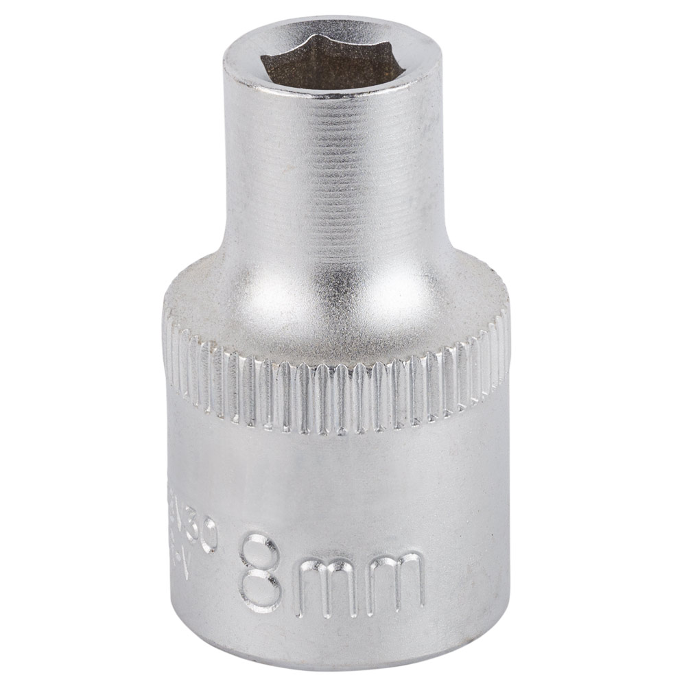 Насадка шестигранная короткая 1/2" 8мм CrV mid SIGMA (6071081)