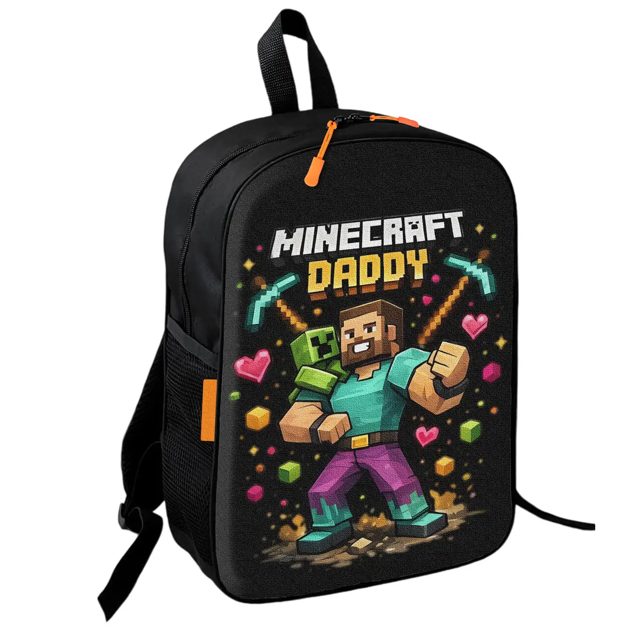 Рюкзак шкільний дитячий Minecraft Кріпер 36х27 см підлітковий для хлопчика, дівчинки (4722)