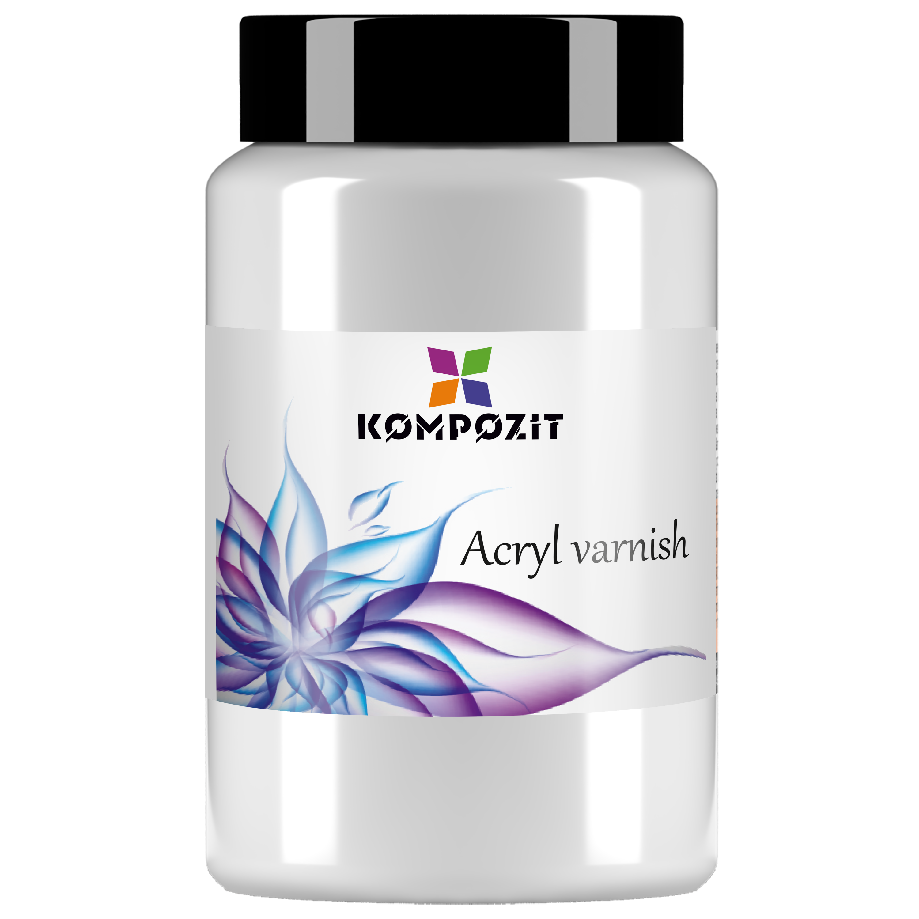 Лак акриловий ART Kompozit, Глянцевий, 400 мл, Безбарвний