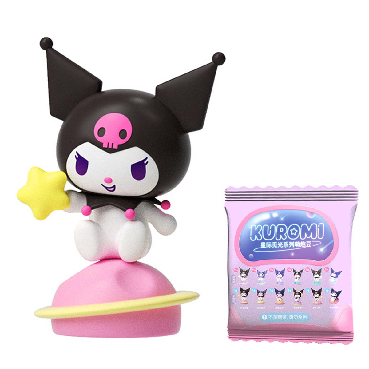 Фігурка-сюрприз POP TOP KUROMI – ГАЛАКТИЧНІ ПРИГОДИ (світло, в ас.)