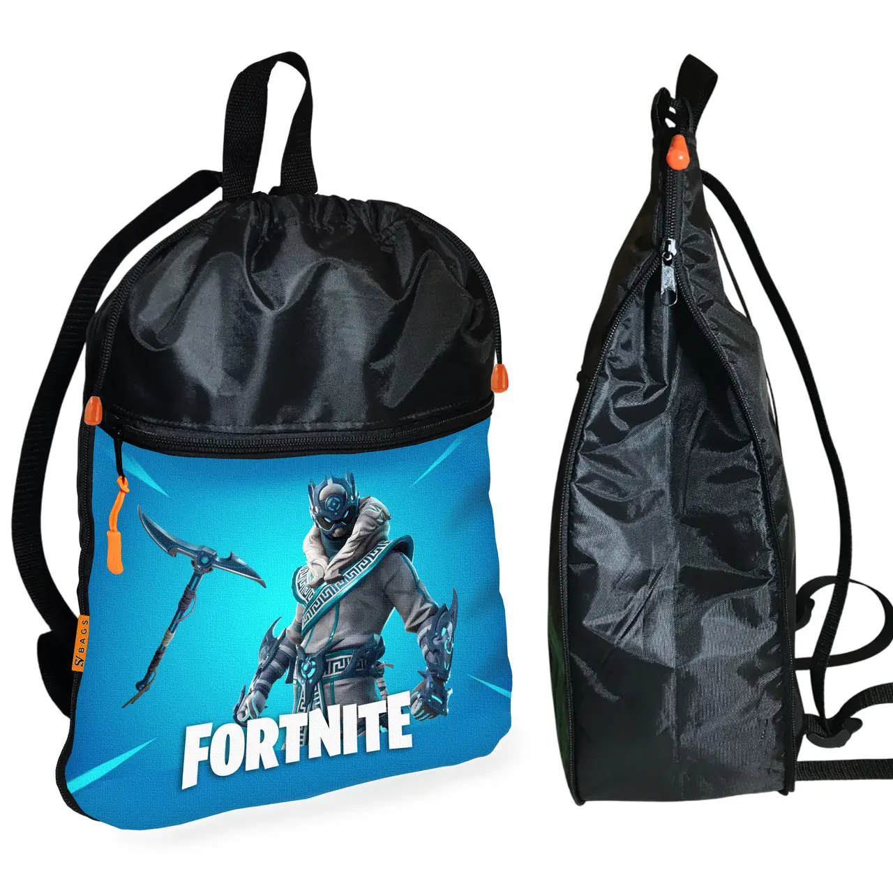 Рюкзак-мішок для школи Fortnite дитяча сумка для взуття та спортивного одягу (01460)
