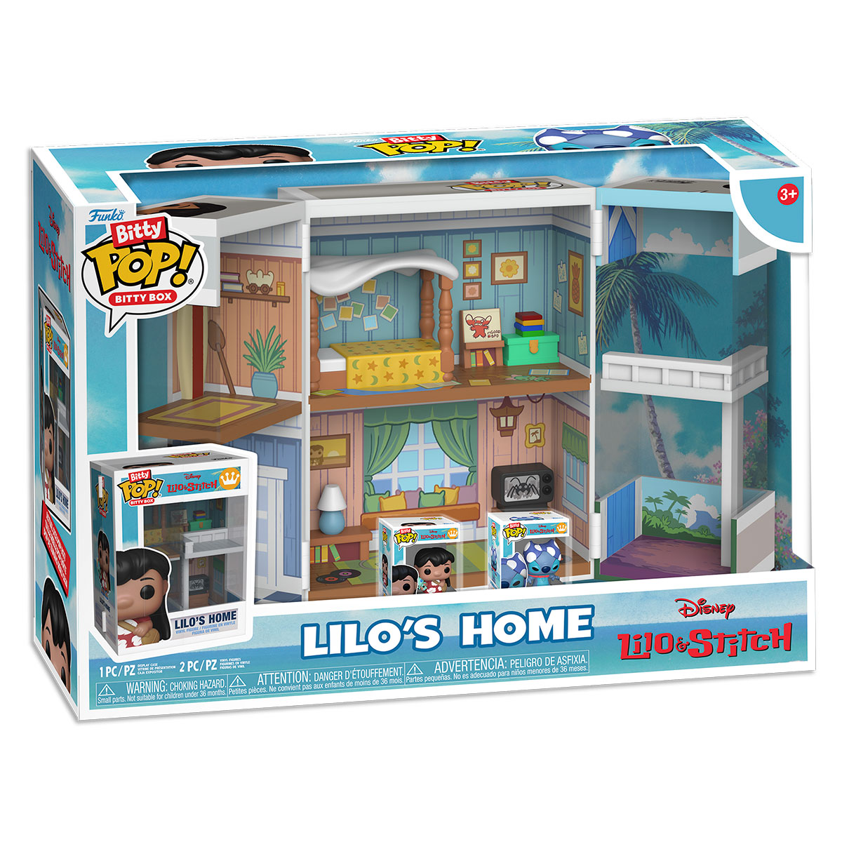Ігровий набір BITTY POP! Boxes серії "Ліло і Стіч" - БУДИНОЧОК ЛІЛО