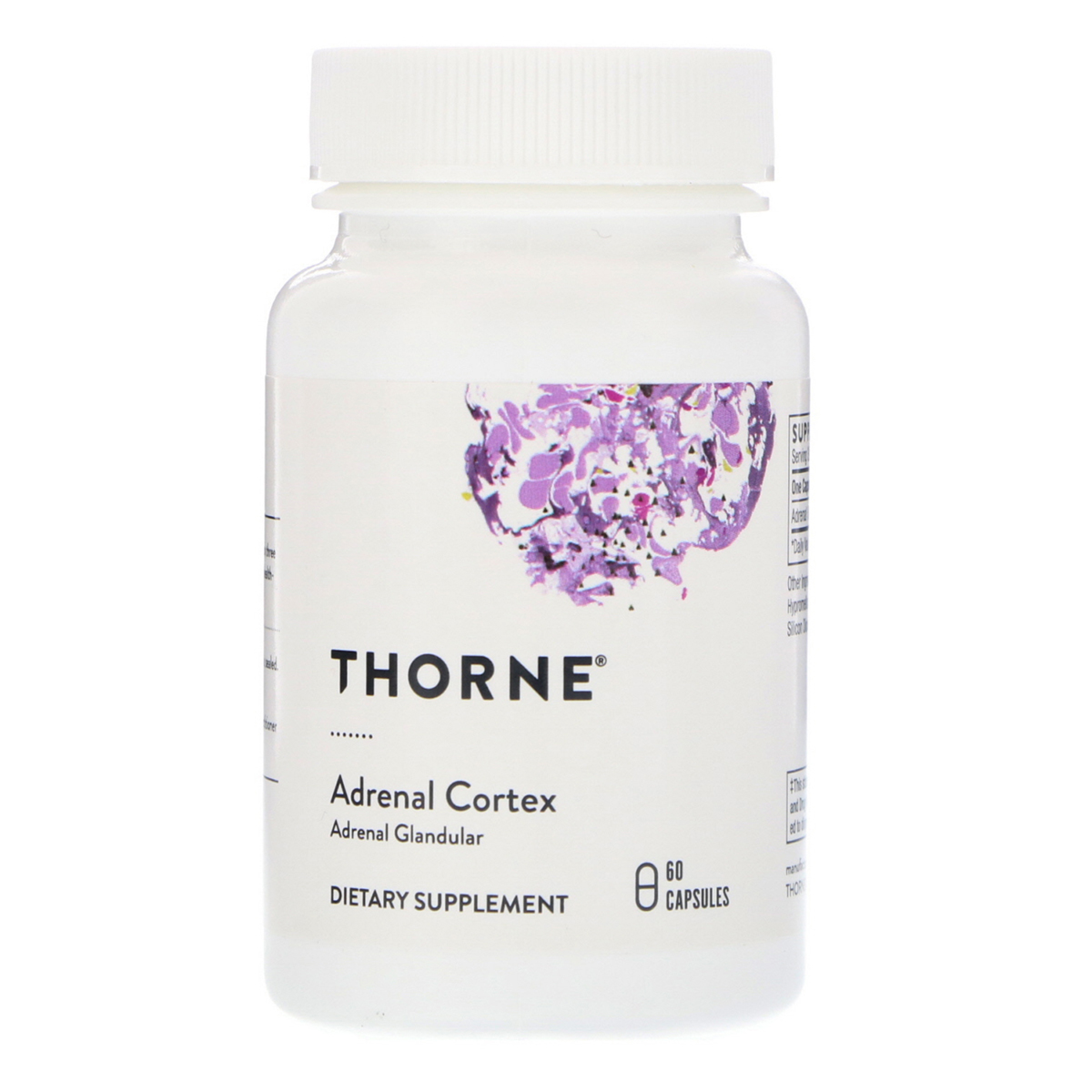 Комплекс для Підтримки Наднирників Адренал, Adrenal Cortex, Thorne, 60 капсул