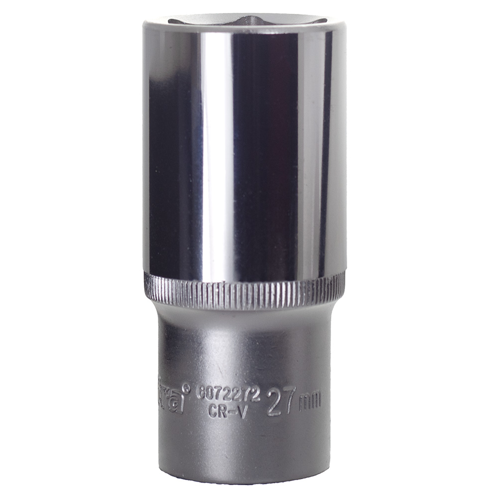 Насадка шестигранная длинная 1/2" 27мм CrV ULTRA (6072272)