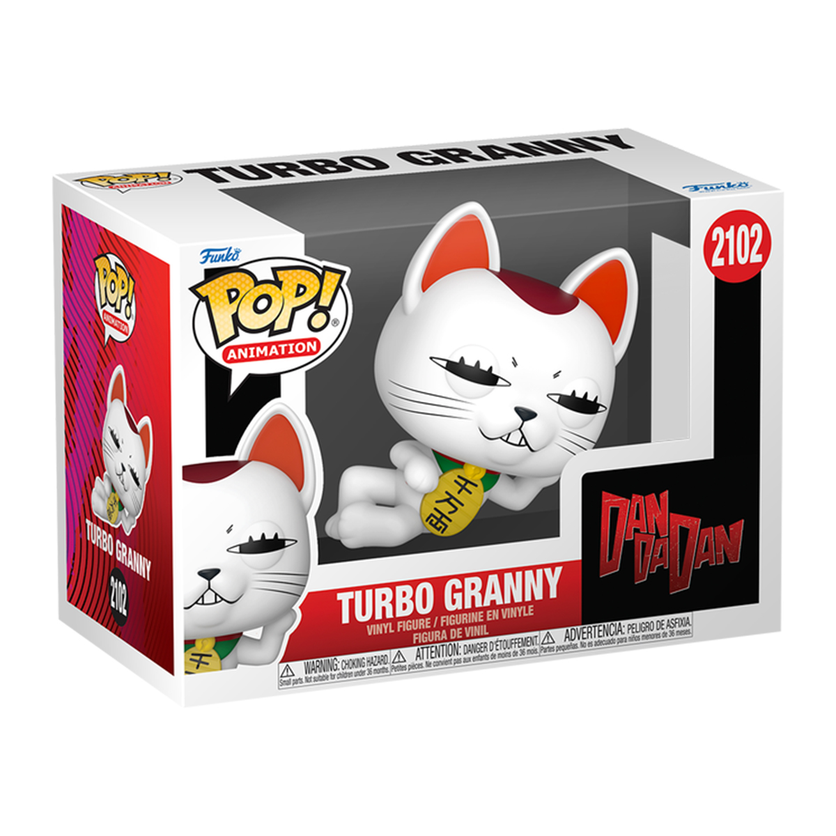 Ігрова фігурка FUNKO POP! серії Дандадан - ТУРБО-БАБЦЯ (МАНЕКІ-НЕКО)