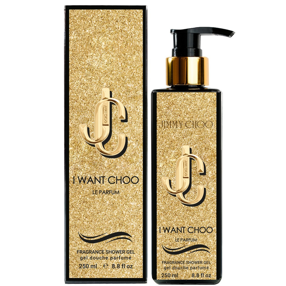 Парфюмированный гель для душа Jimmy Choo I Want Choo Exclusive EURO 250 мл