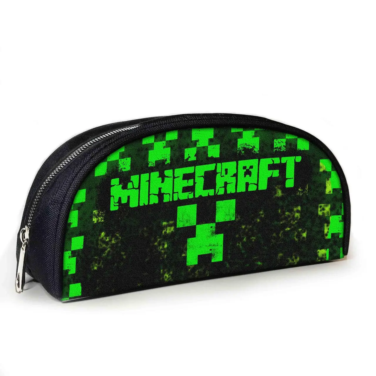 Пенал шкільний Minecraft Кріпер 23х10х8 см з принтом для хлопчика (02799)