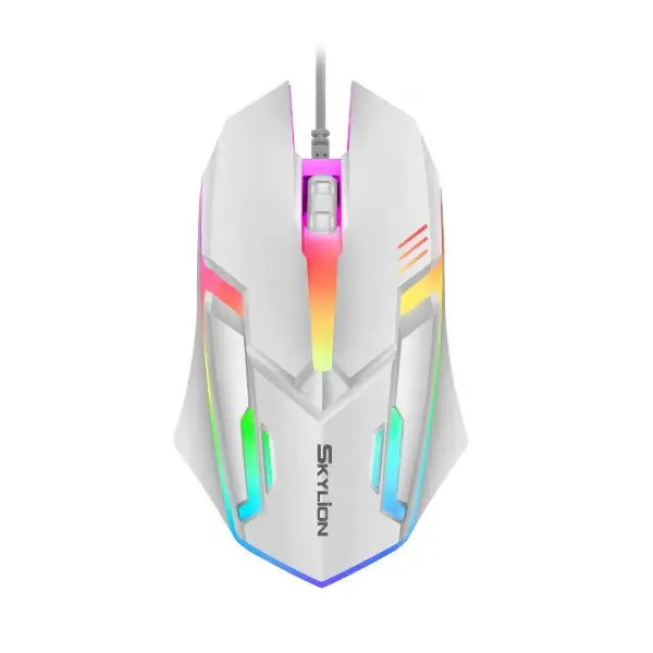 Дротова миша SKYLION F1 світна ігрова USB-дротова ігрова миша