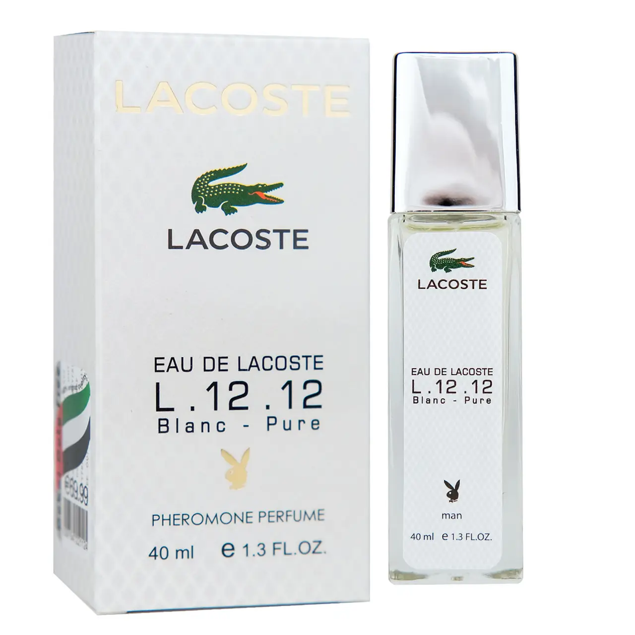Lacoste Eau De Lacoste L.12.12 Blanc-Pure Pheromone Parfum мужской 40 мл