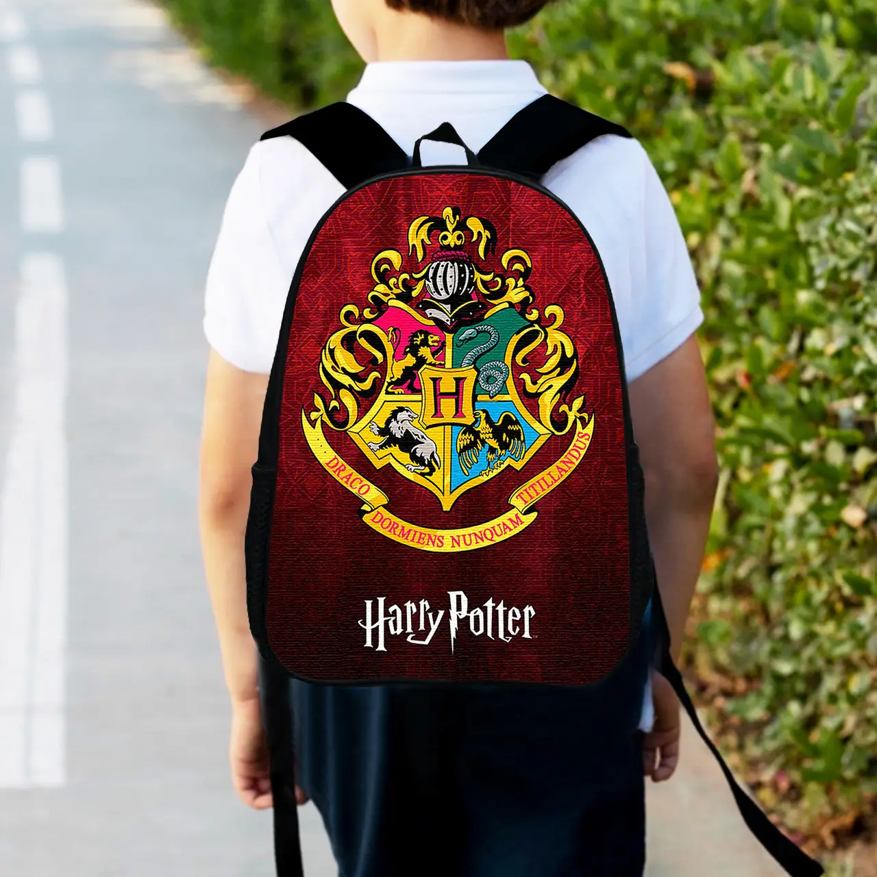 Рюкзак дитячий Гаррі Поттер "Harry Potter" 34х27см, міський ранець для хлопчика з принтом (00428)