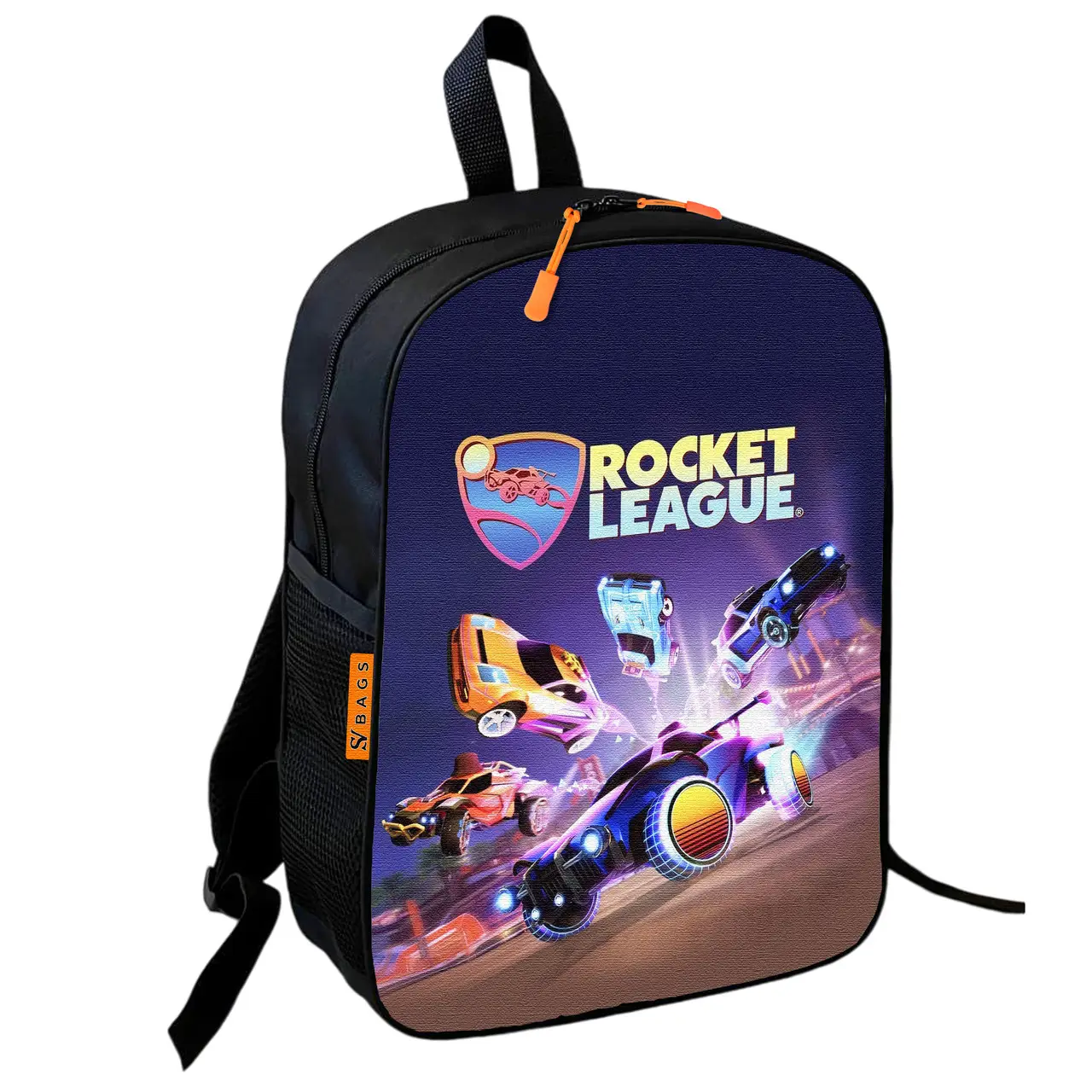 Рюкзак шкільний дитячий 36х27см з машинкою «Rocket League» хлопчика (00737)