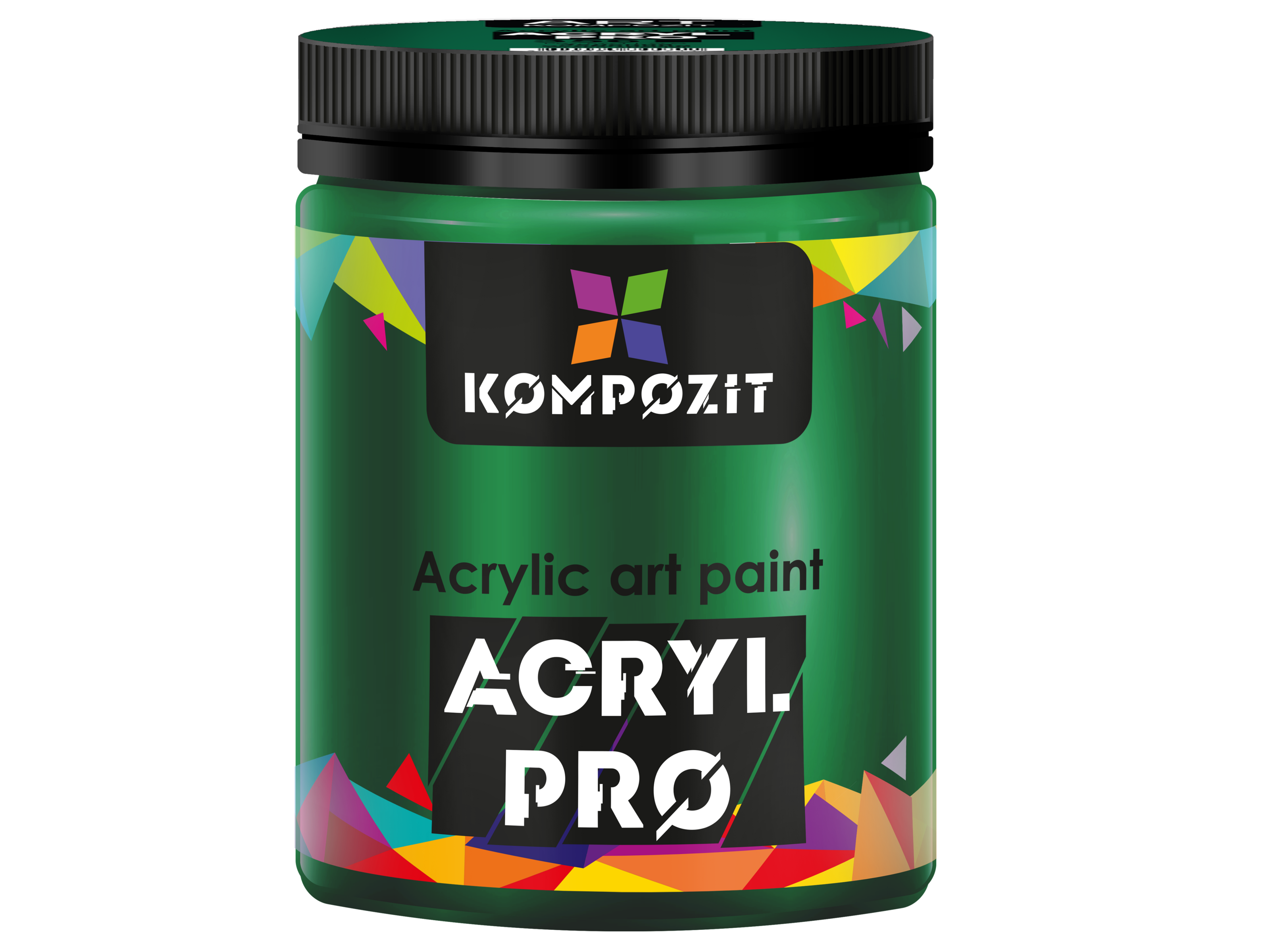 Фарба художня Acryl Pro ART Kompozit 430 мл, 356 зелений особливий