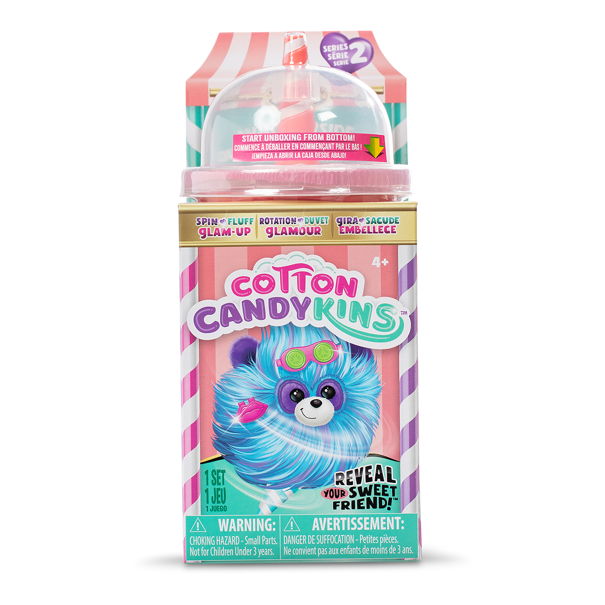 М'яка іграшка-сюрприз COTTON CANDYKINS W2 – ПУХНАСТИЙ УЛЮБЛЕНЕЦЬ (в асорт.)