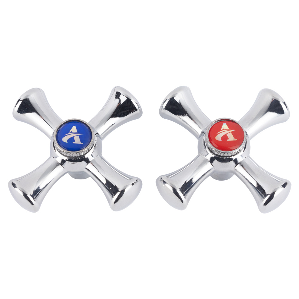 Ручка 1/2" для двухвентильного смесителя (55A) 2шт в комплекте AQUATICA (XL-2442)