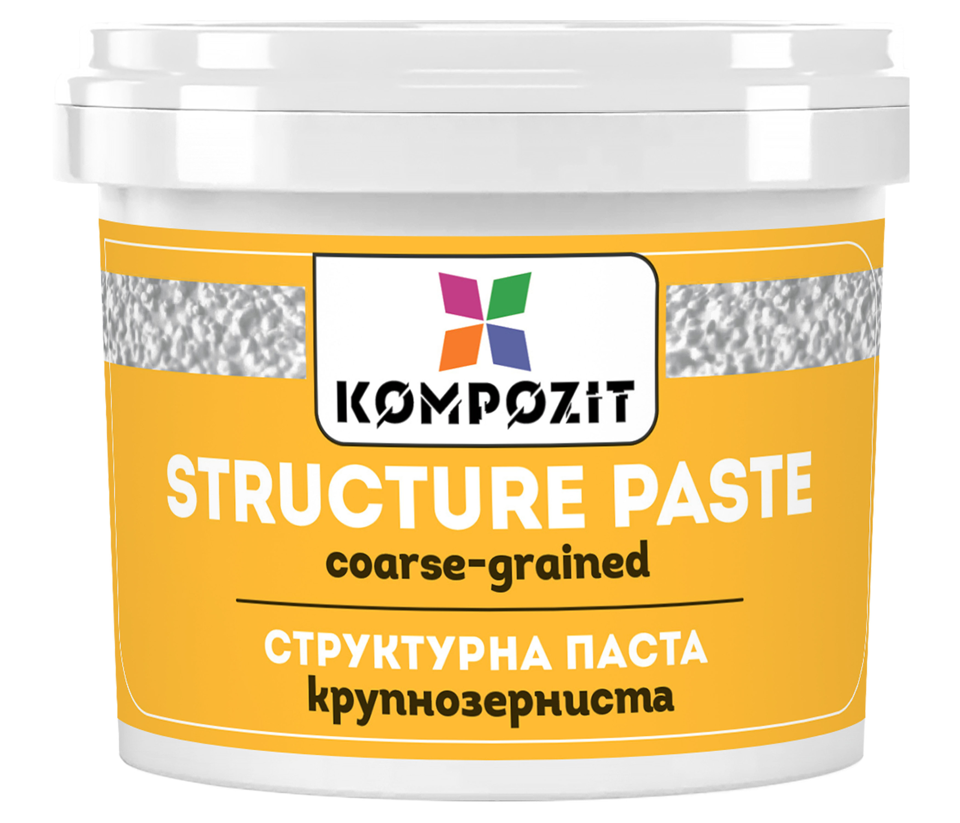 Паста структурна ART Kompozit крупнозерниста, 1 л
