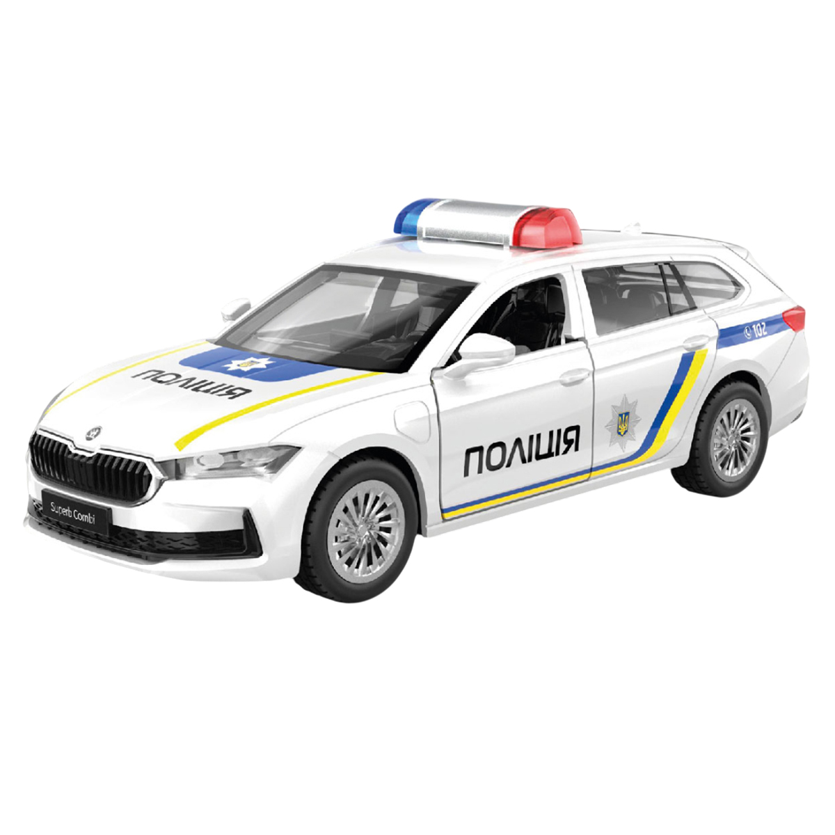 Автомодель – SKODA SUPERB COMBI iV ПОЛІЦІЯ