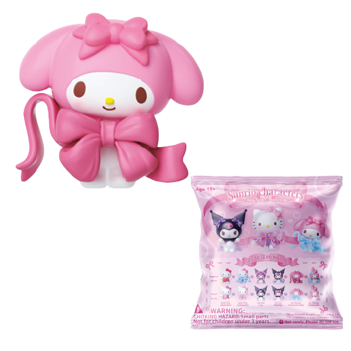 Фігурка-сюрприз POP TOP SANRIO – БАНТИКИ ПОЧУТТІВ (в ас.)