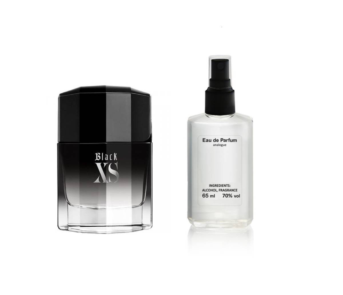 Мужской парфюм Paco Rabanne Black XS pour Homme - Parfum Analogue 65ml