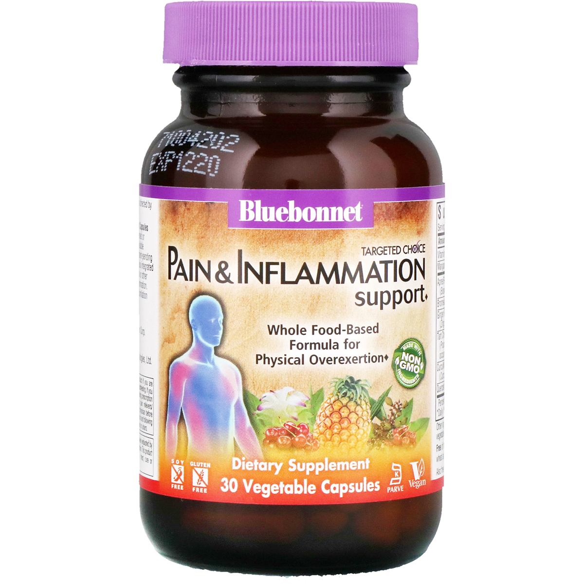 Комплекс проти болю і запалень в суглобах, Pain & Inflammation Support, Targeted Choice, Bluebonnet Nutrition, 30 рослинних капсул