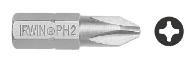 Біта 25 мм PH3 2 шт, Irwin 10504389