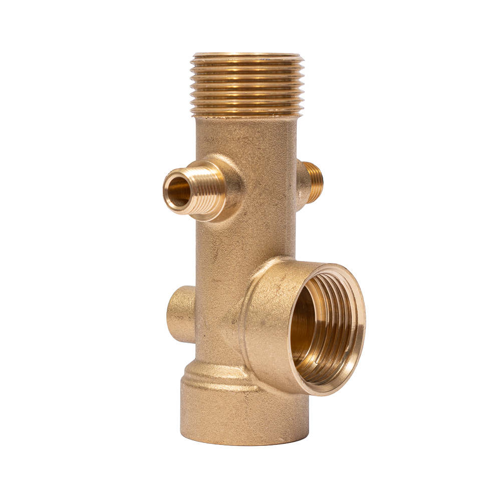 Соединитель шестивыводной 110мм 1"М×1/4М"×1/4"М×1"F×1"F×1/4"F AQUATICA (779625)