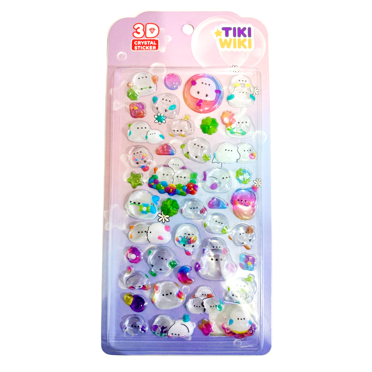 Набір 3D-наліпок TIKI WIKI серії "Crystal" – ТІКІ КАЗКА