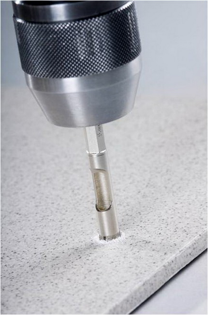 Свердло діамантове по керамограніту Ø12 мм Profi Diamant, 1/4", Alpen 0029001200100