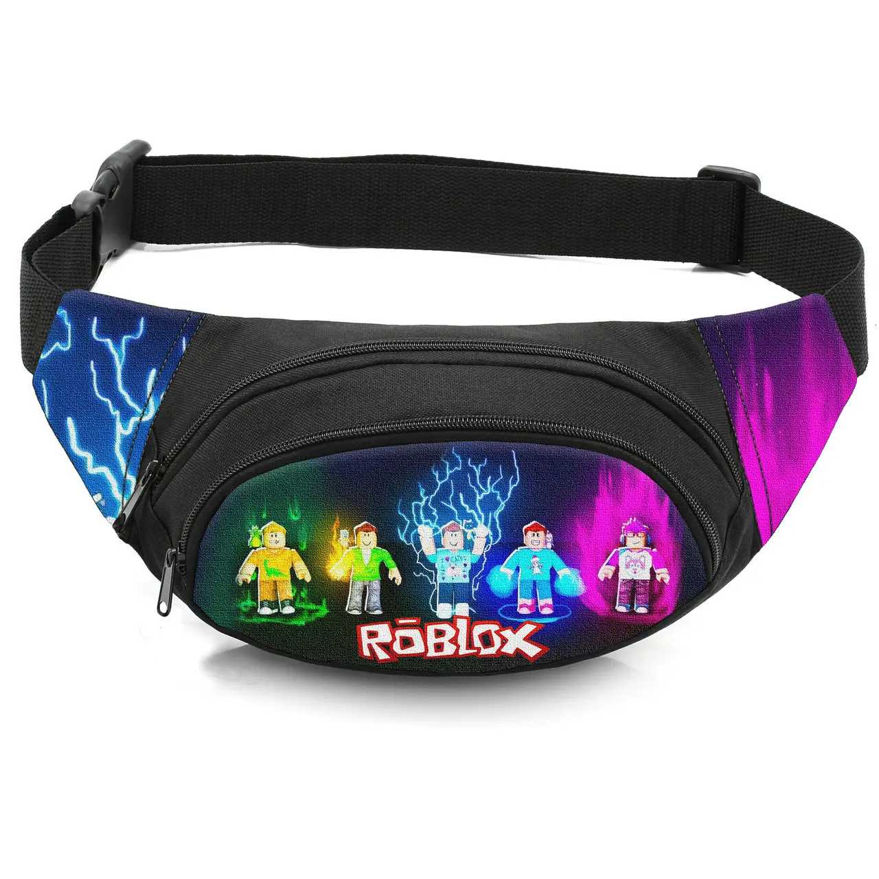 Сумка-бананка дитяча з принтом Roblox поясна сумка для хлопчика (4428)