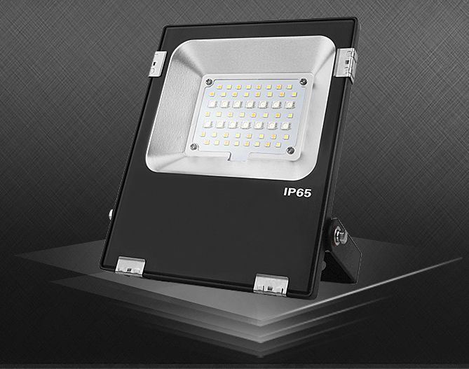 Світлодіодний прожектор 20W, RGB+CCT, WI-FI, (AC)