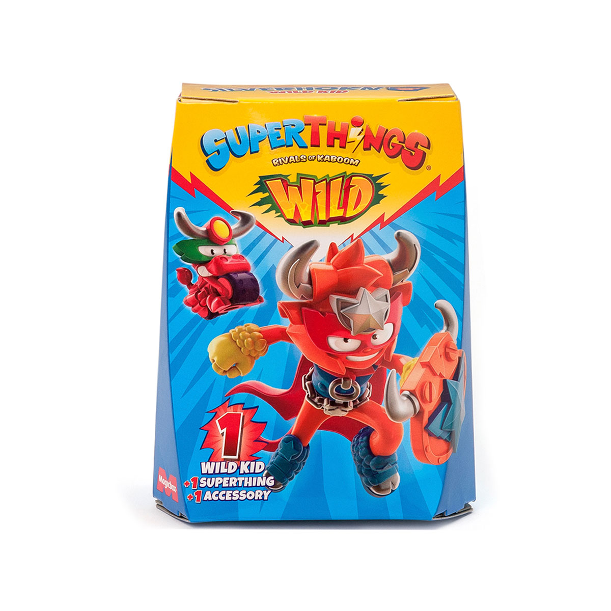 Ігровий набір SUPERTHINGS серії «Wild Kids» – КАЗУМ-КІД (казум-кід, фігурка, аксесуар)