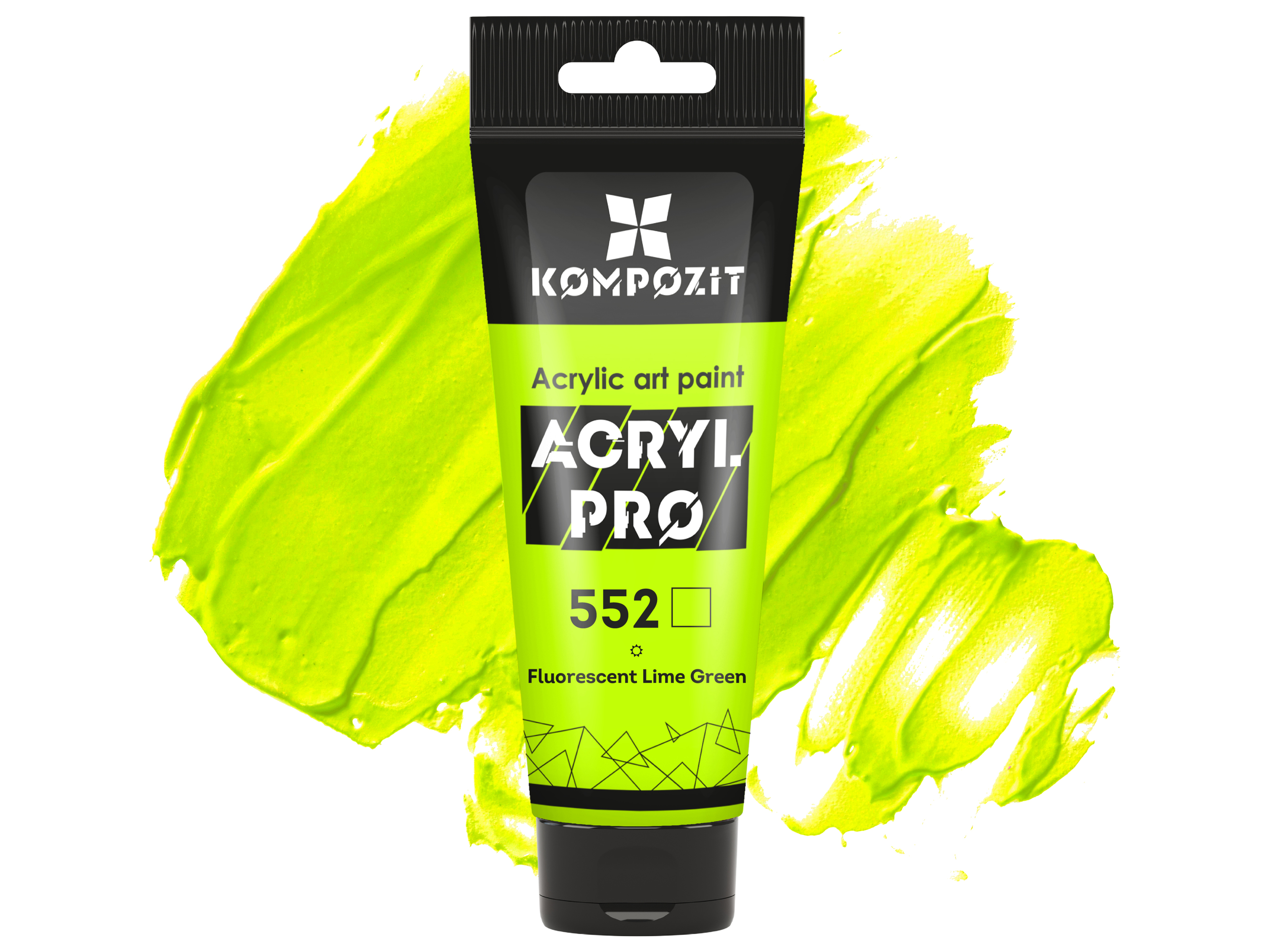 Фарба художня Серія "Флуоресцентна" Acryl PRO ART Kompozit 75 мл
