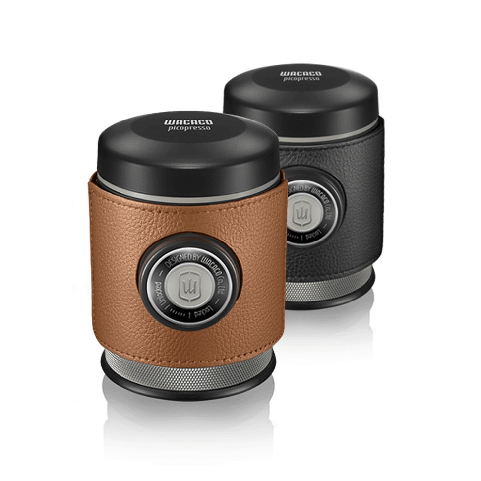 Чохол для портативної кавоварки Wacaco Picopresso, набір 2 шт, чорна-коричнева