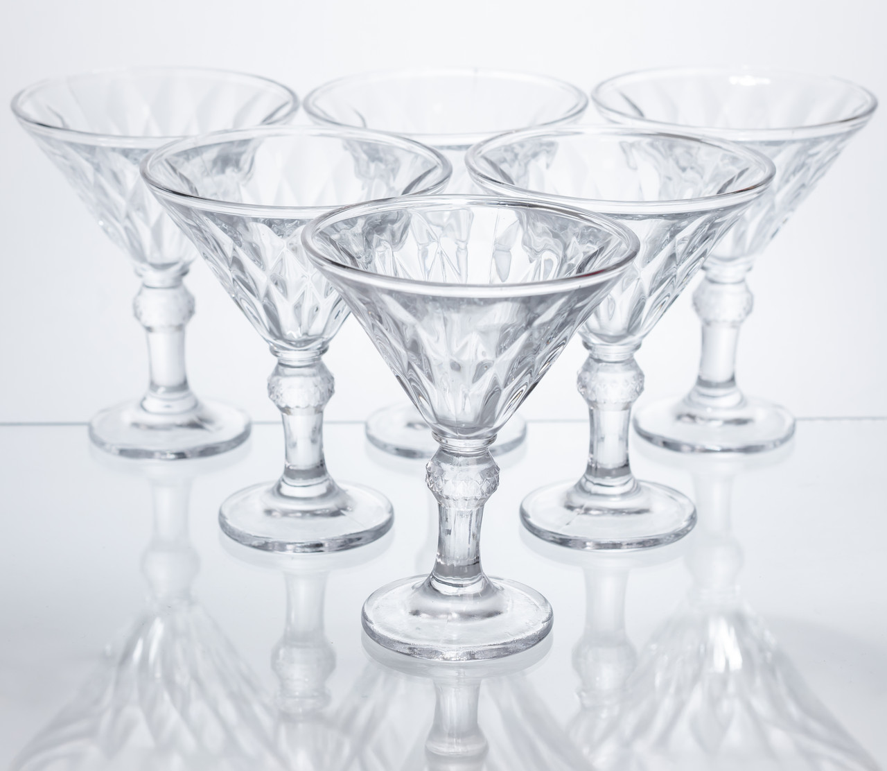 Набір креманок Classic Elegance 6 штук по 215 мл коктейльні HP-17-57