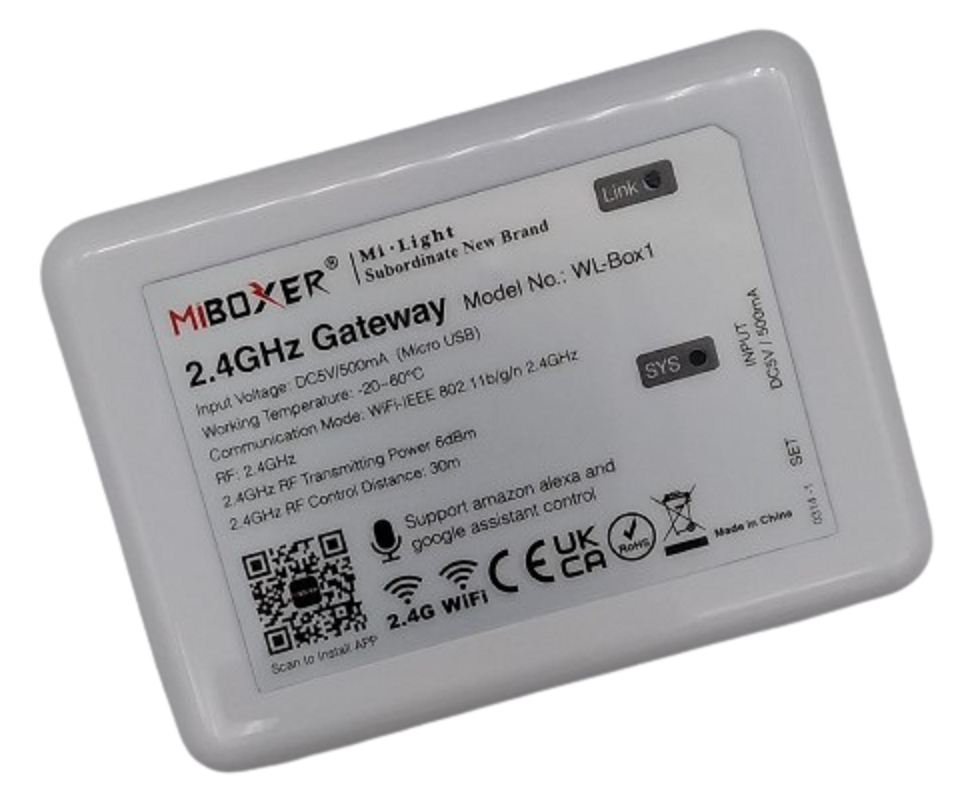 WL Box-1 Wi-Fi репітер,  для бездротового керування Mi-light з Android and iOS