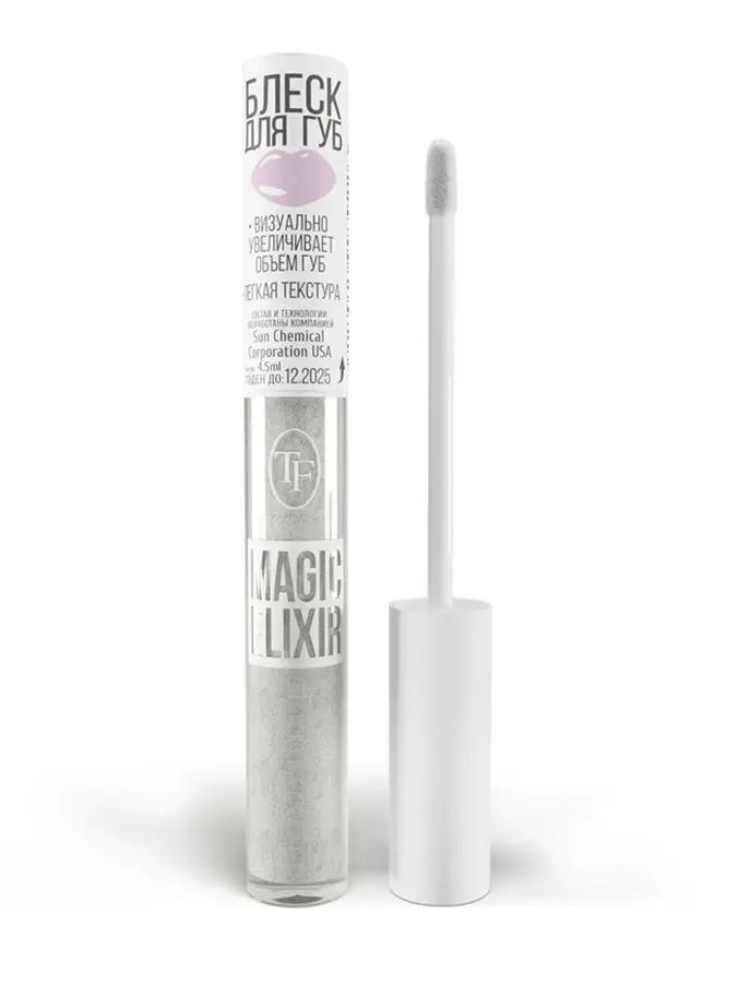 Блеск для губ TF Cosmetics Magic Elixir TL21 №02 (Жемчуг) Сияющий эффект
