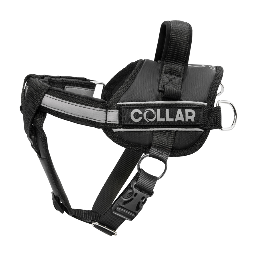 Шлея "Dog Extreme" "POLICE" №1 (В:35-45см) чорний