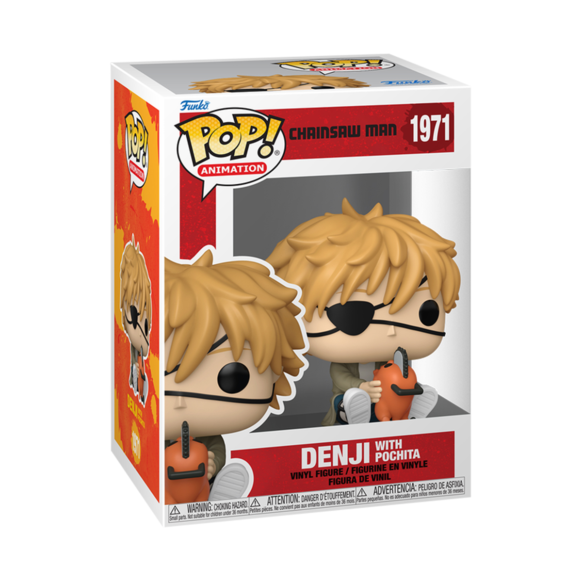 Ігрова фігурка FUNKO POP! серії "Людина-Бензопила" - ДЕНДЖІ ТА ПОЧІТА