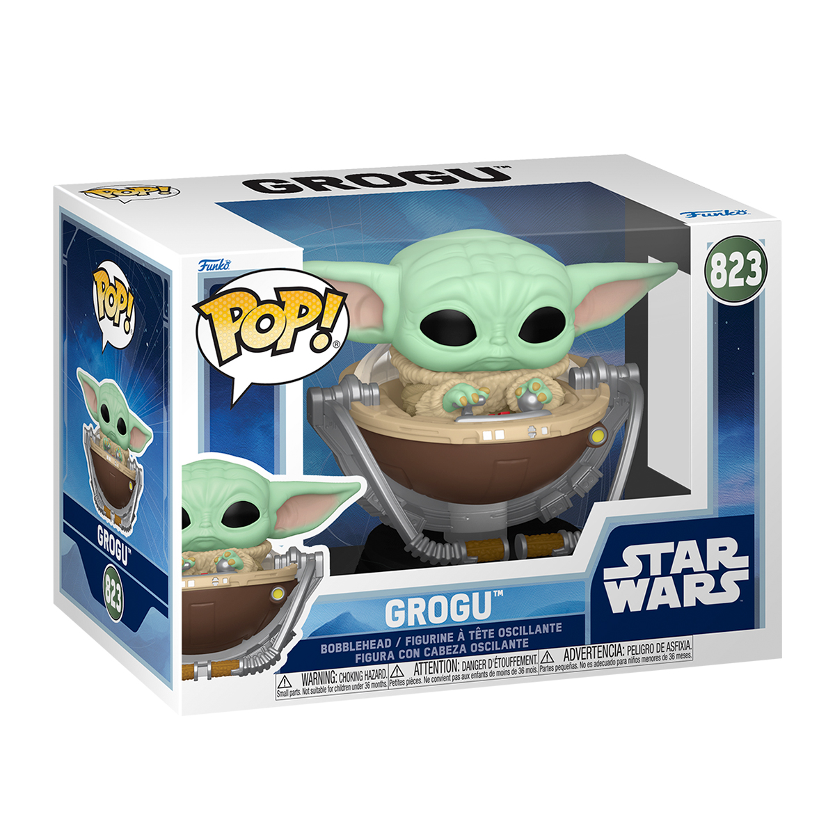 Ігрова фігурка FUNKO POP! серії "Мандалорець" - ҐРОҐУ У КОЛЯСЦІ