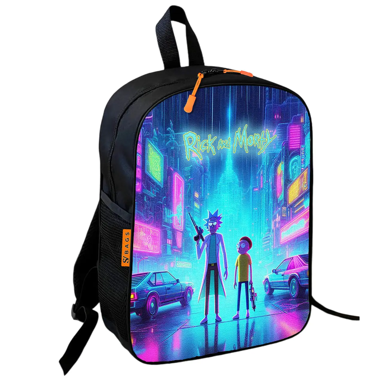 Рюкзак шкільний дитячий Рік і Морті «Rick and Morty» 36х27 см для хлопчика (01093)