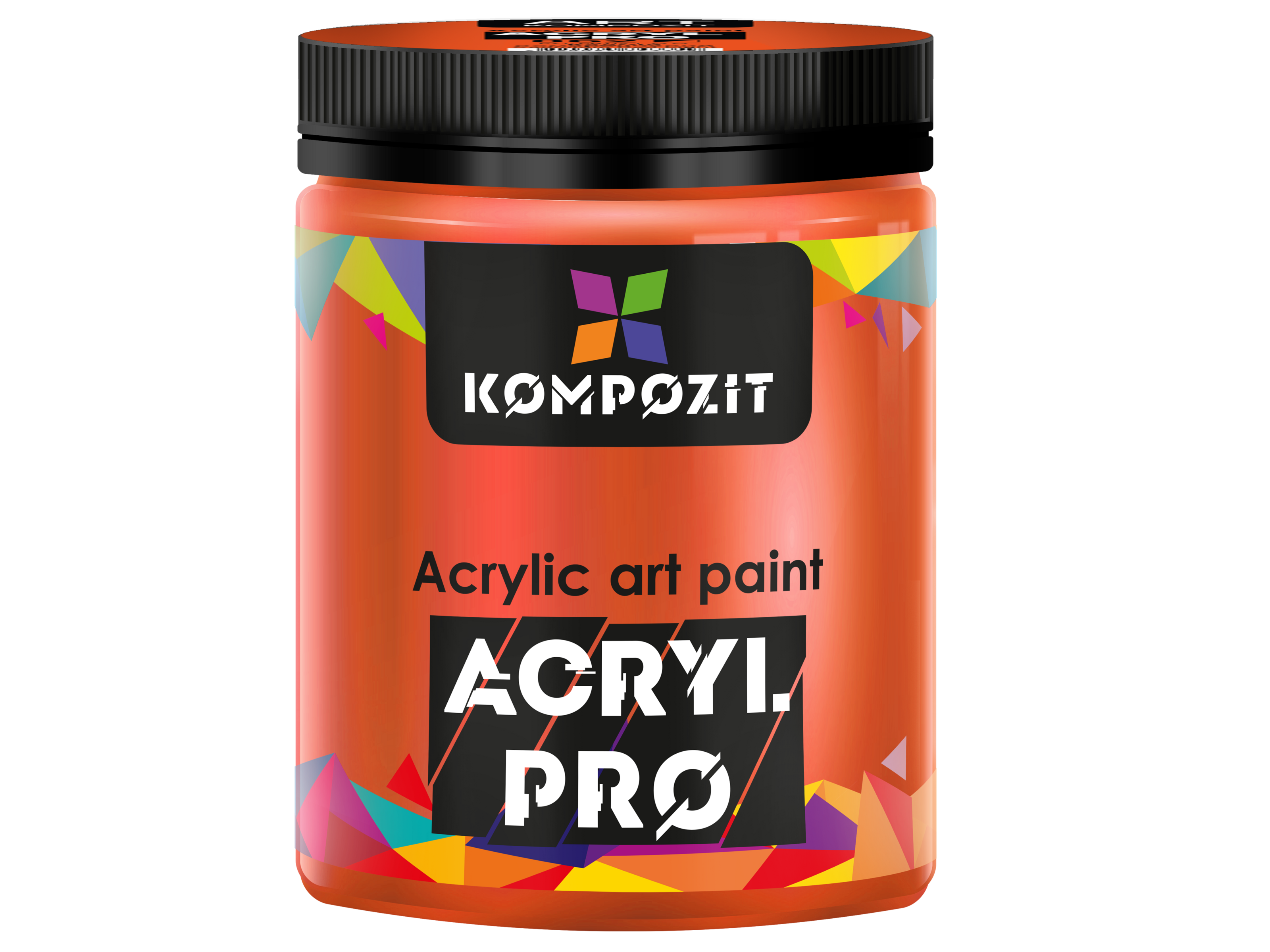 Фарба художня Acryl Pro ART Kompozit 430 мл, 062 кадмій помаранчевий