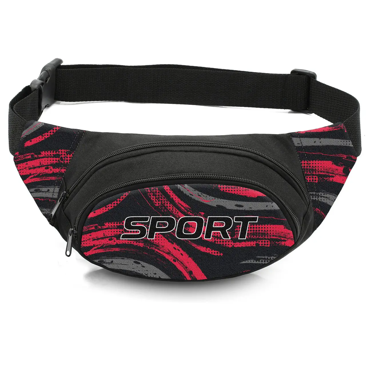 Сумка-бананка дитяча з принтом Sport поясна сумка для хлопчика (4625)