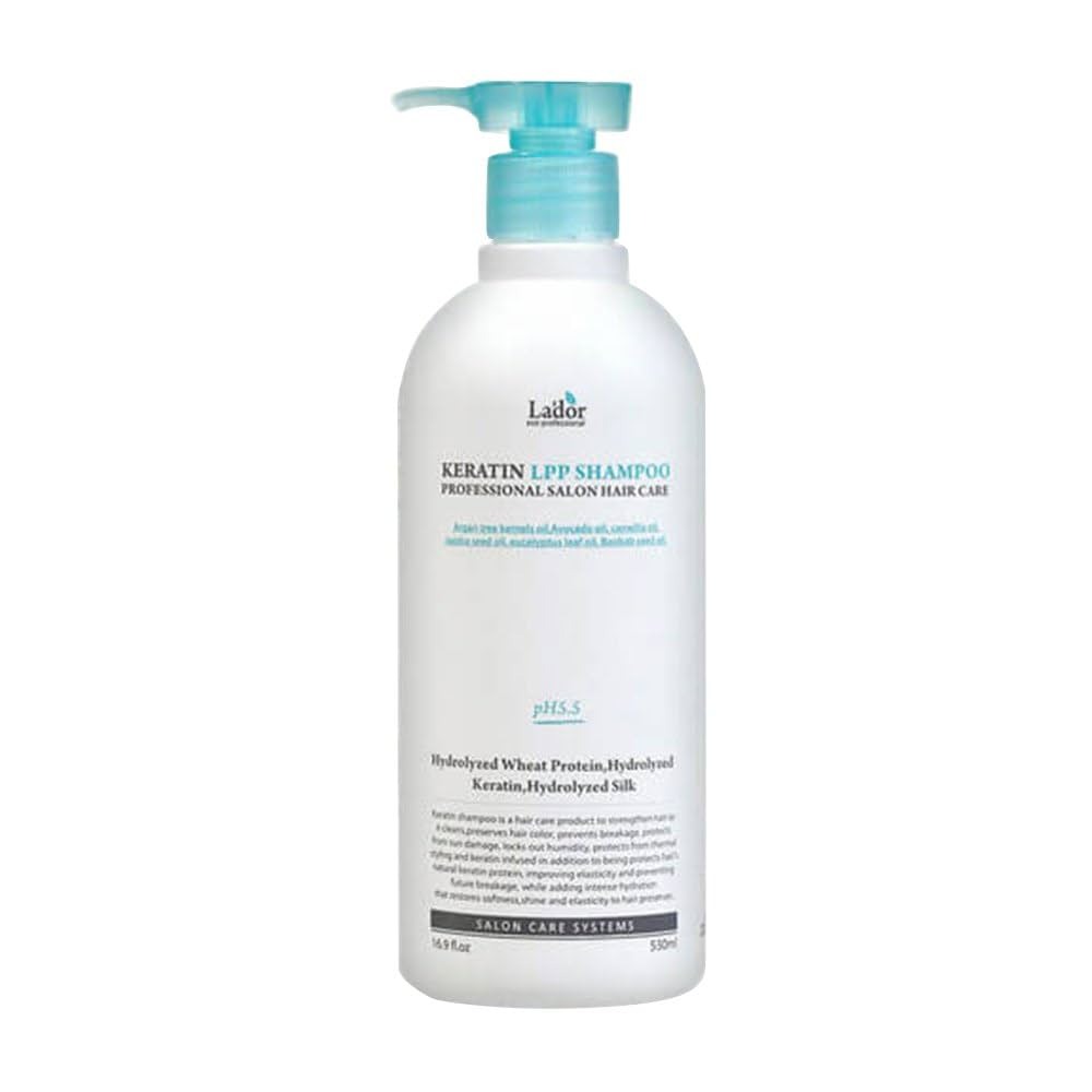 Кератиновий безсульфатний шампунь для волос La'dor Keratin LPP Shampoo 530 ml