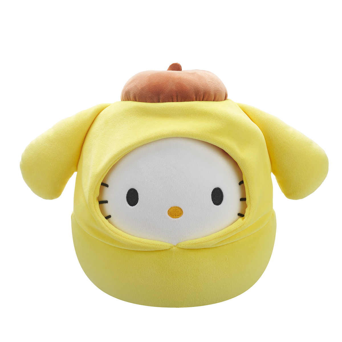 М'яка іграшка SQUISHMALLOWS серії "Хелоу Кітті" - ХЕЛОУ КІТТІ В ОБРАЗІ ПОМПОМПУРІН (20 cm)