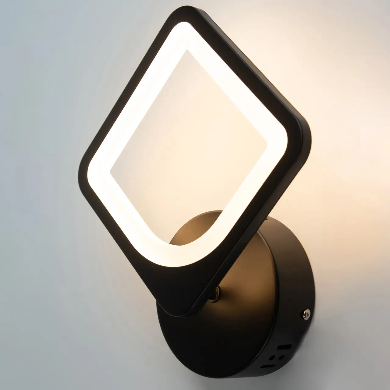 Світильник світлодіодний настінний, LED бра Sunlight чорний 5631/1W